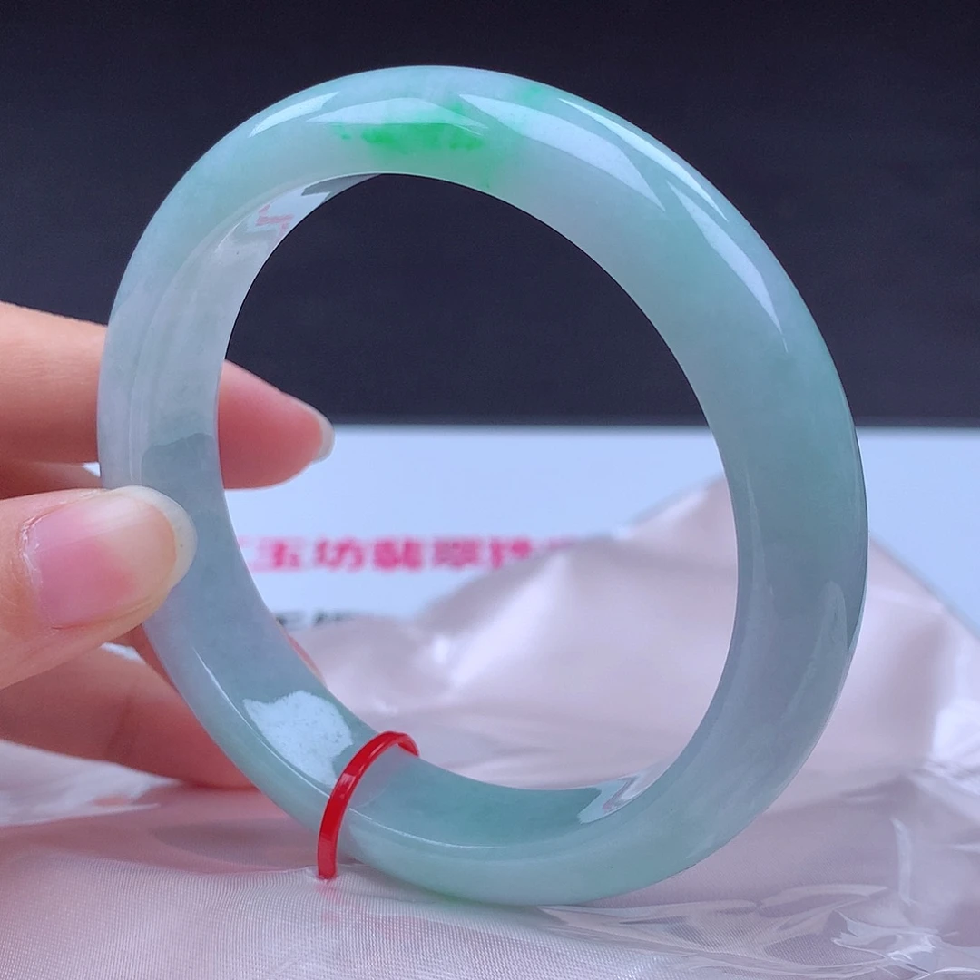 未镶嵌手镯翡翠手镯100297