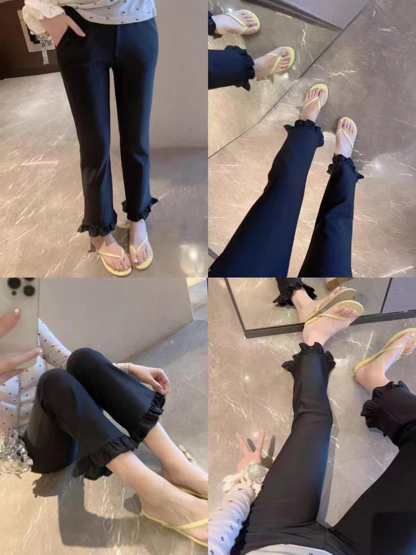 88337木耳边速干裤