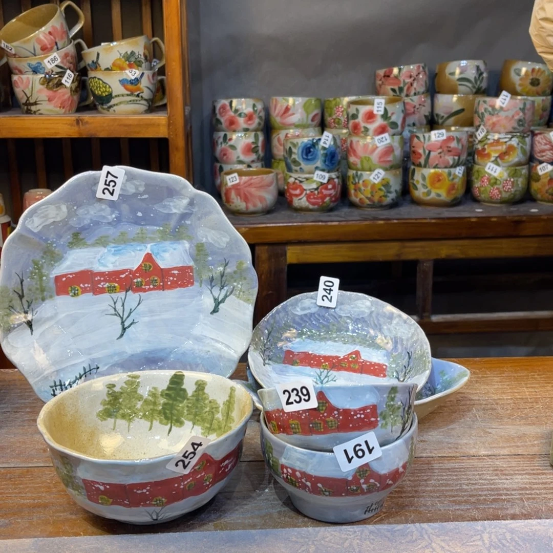 瓷片景德镇手工制作