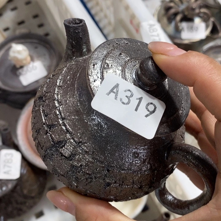 柴烧裸烧纯手工制作瑕疵不退不换