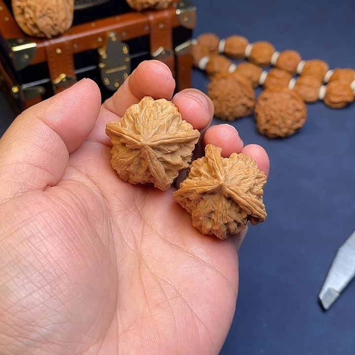 把件文玩核桃34小y棱004