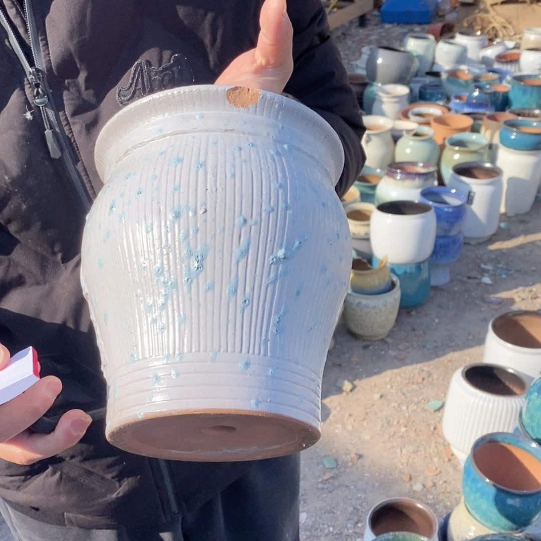 红陶杨杨花盆0210-1000