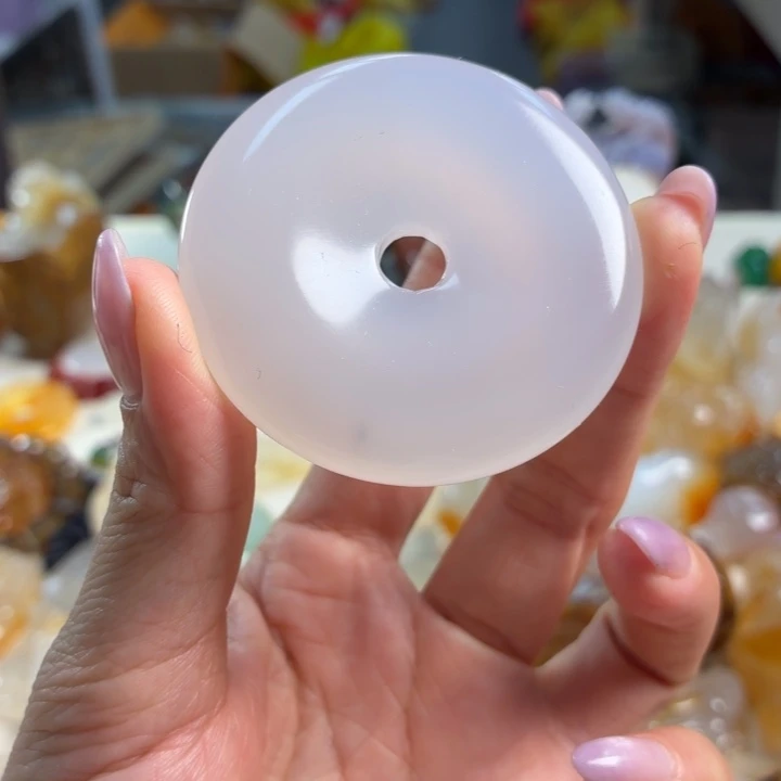 玛瑙/玉髓未镶嵌吊坠(不含链)