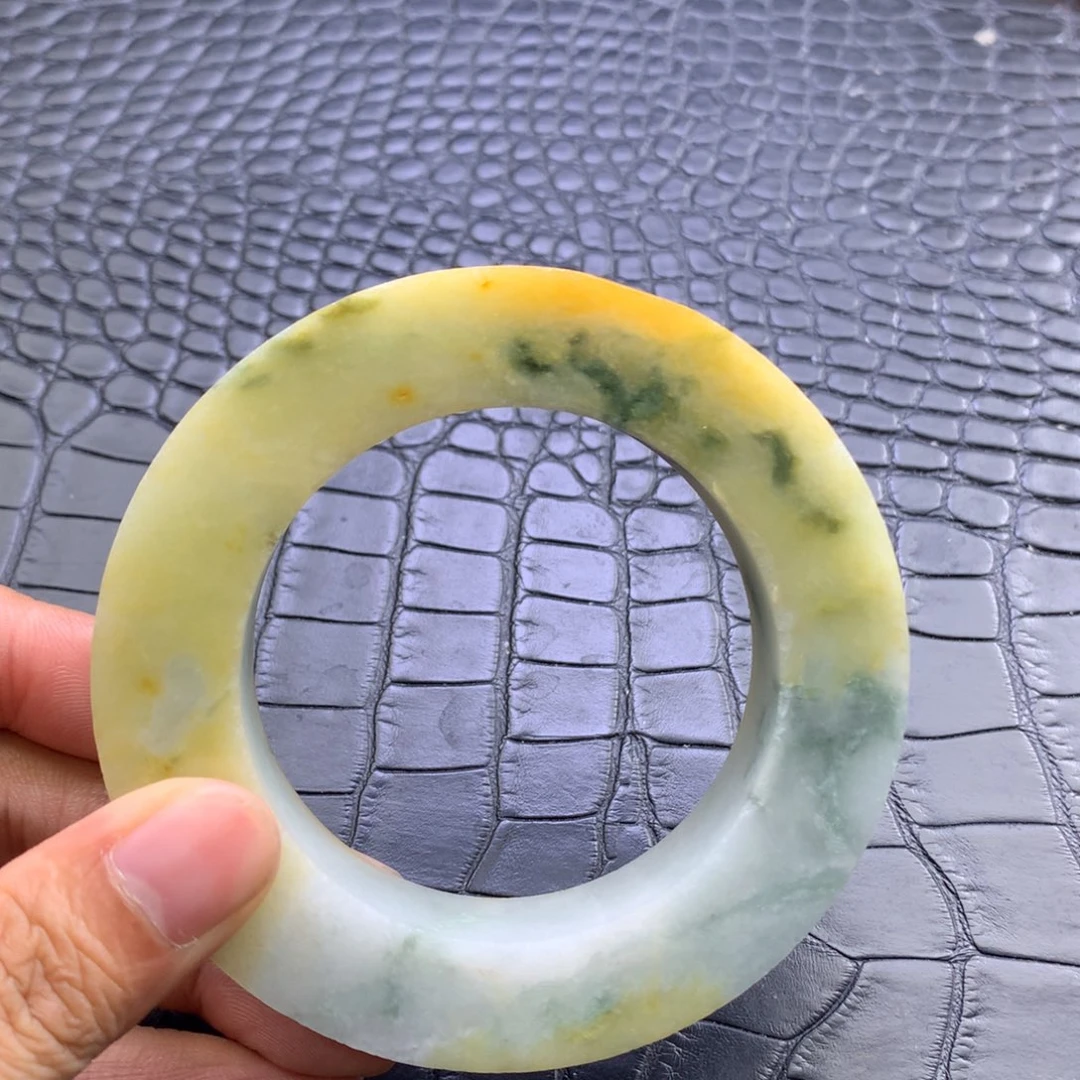 定制翡翠未镶嵌翡翠手镯