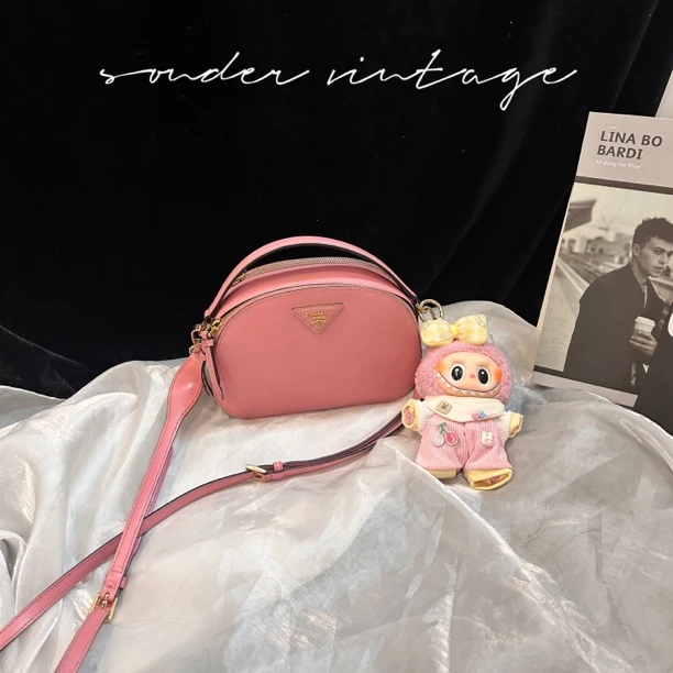 95新 Prada/普拉达 Prada贝壳手提包斜跨包
