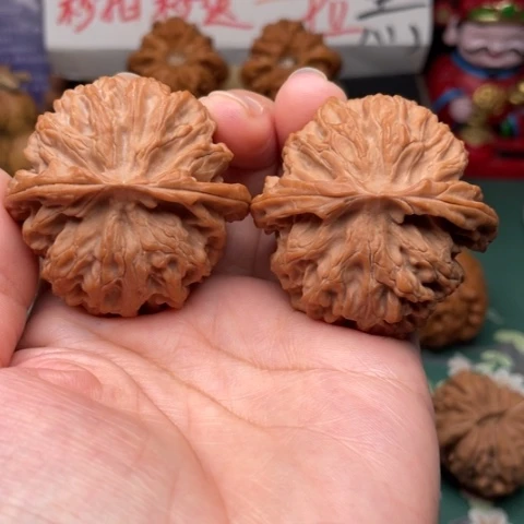 【闪购商品】把件文玩核桃46全品苹果园