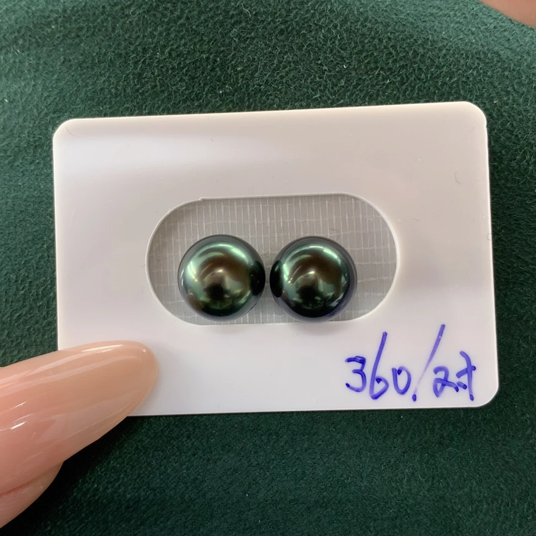 未镶嵌海水珍珠裸珠大溪地正圆