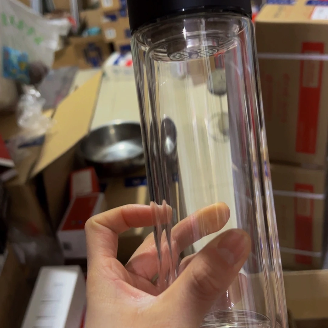 7107双层玻璃杯320ml➕被刷