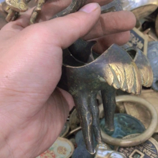 灿***木闪电购铜摆件工艺品