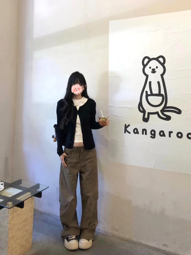秋季穿搭一整套2025爆款流行韩系松弛感独特漂亮休闲针织开衫套装