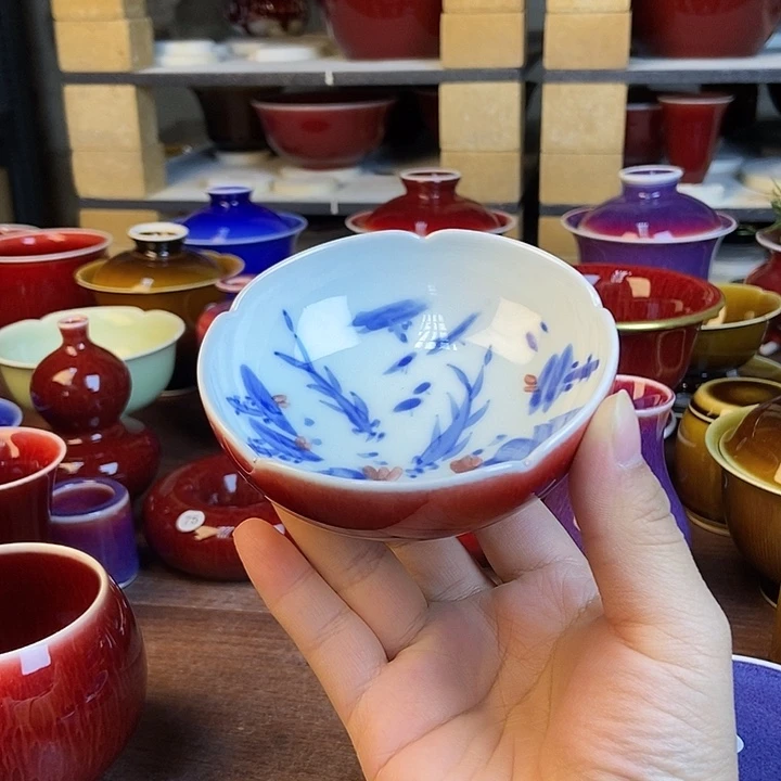 陶瓷景德镇名陶坊原矿郎红