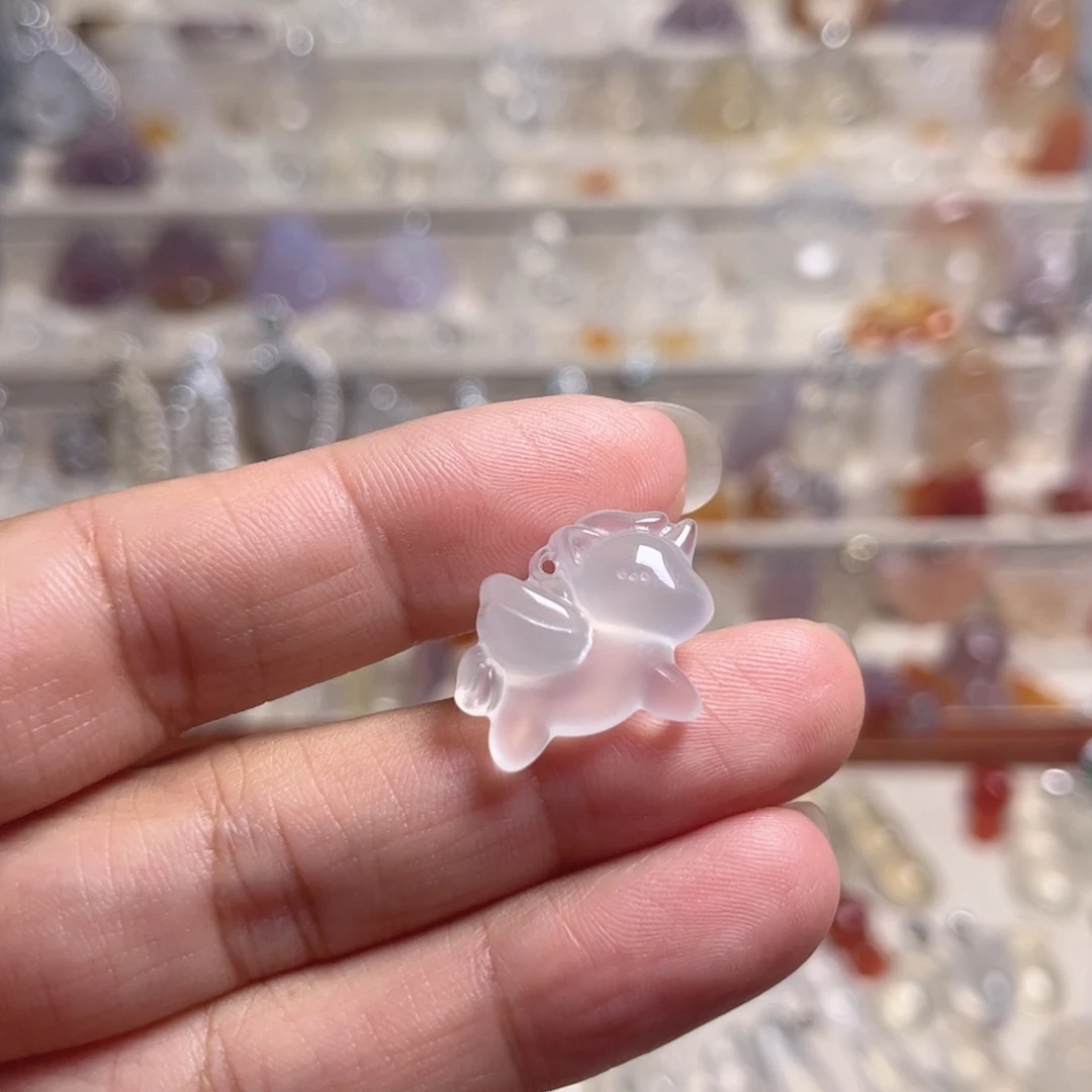 玛瑙/玉髓颈饰未镶嵌多样性发货 拍一发一