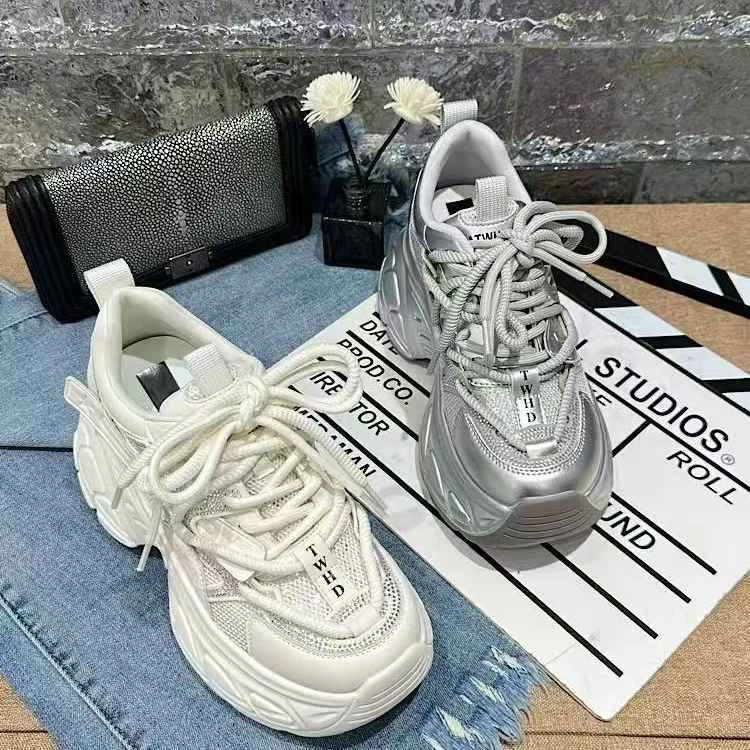 【苏蒂苏拉SDSL】1697-20增高老爹鞋新款小个子百搭时尚休闲鞋