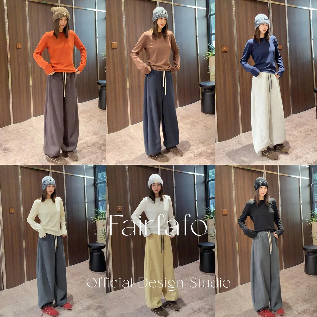 【细纱织德绒休闲毛茸茸打底】CXCL5A250秋冬高级感舒适百搭老钱风