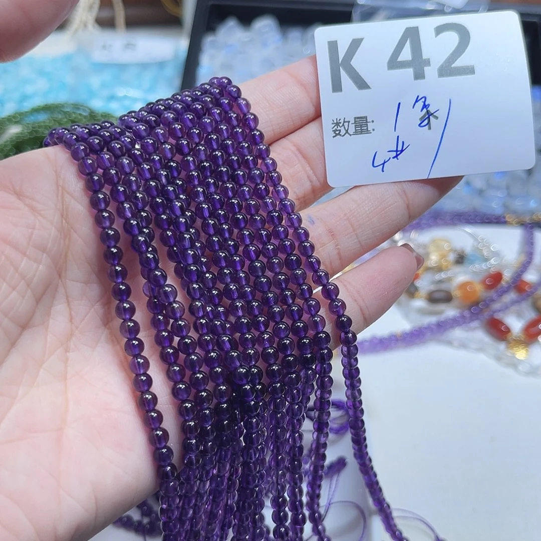 未镶嵌珠宝半成品水晶K42。