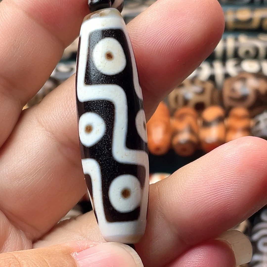 玛瑙/玉髓未镶嵌颈饰朱砂九