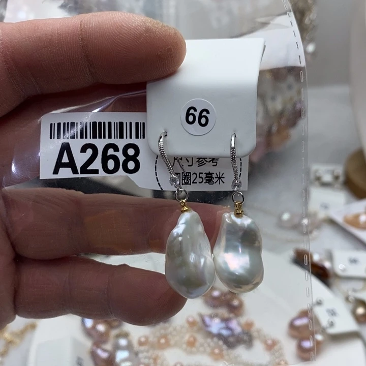 项链淡水珍珠合金268
