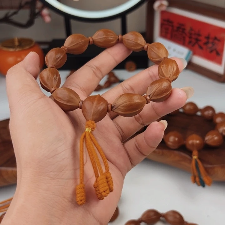 几***位橄榄核手串16×25鲨鱼背