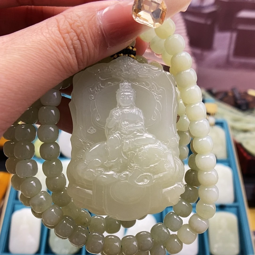 【闪购商品】和田玉颈饰未镶嵌每****一