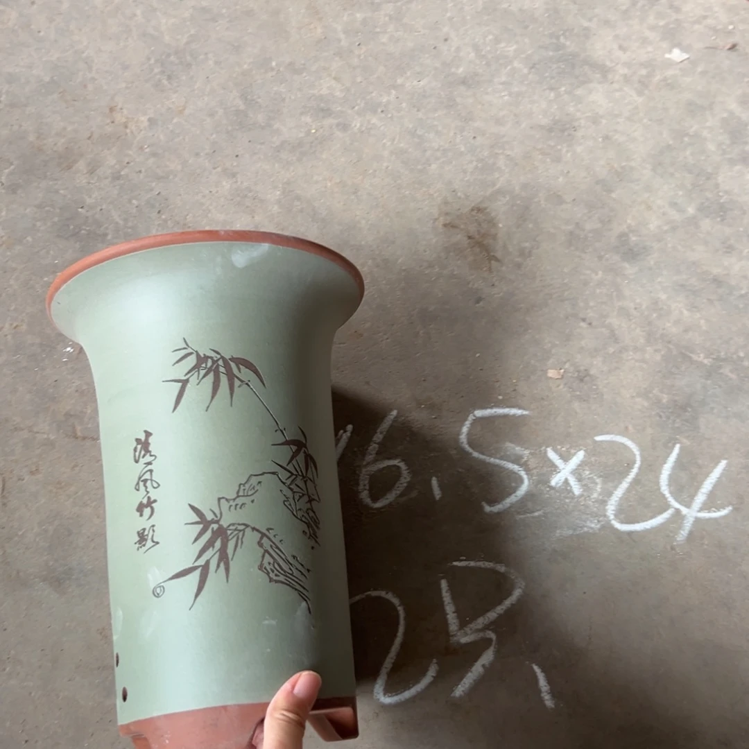 宜兴川阁紫砂花盆