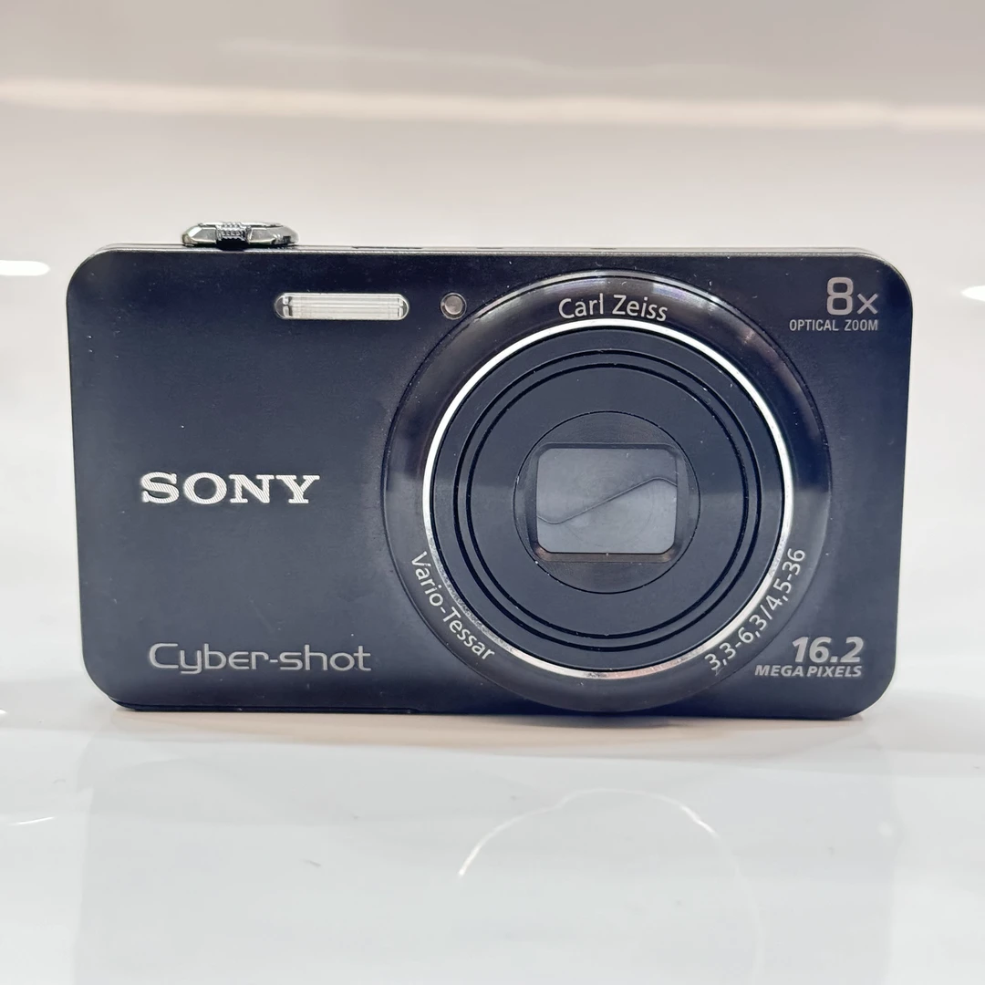 95新 Sony/索尼 wx60黑色1610w像素8x光变ccd数码相机