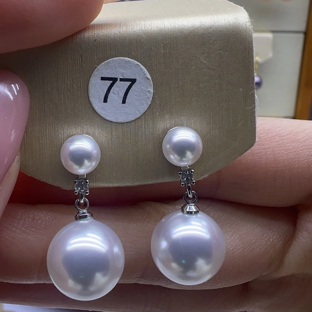 未镶嵌淡水珍珠耳饰