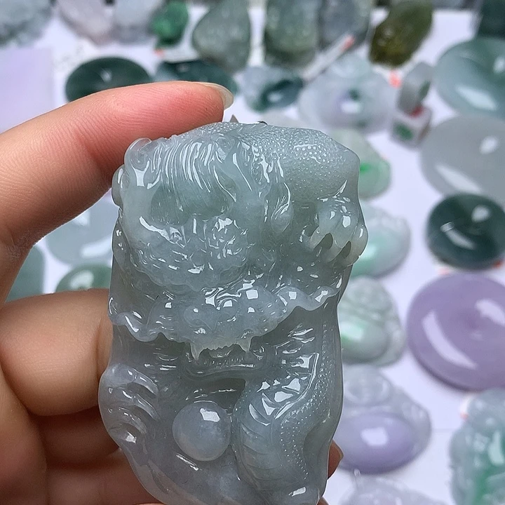 翡翠未镶嵌颈饰天然翡翠