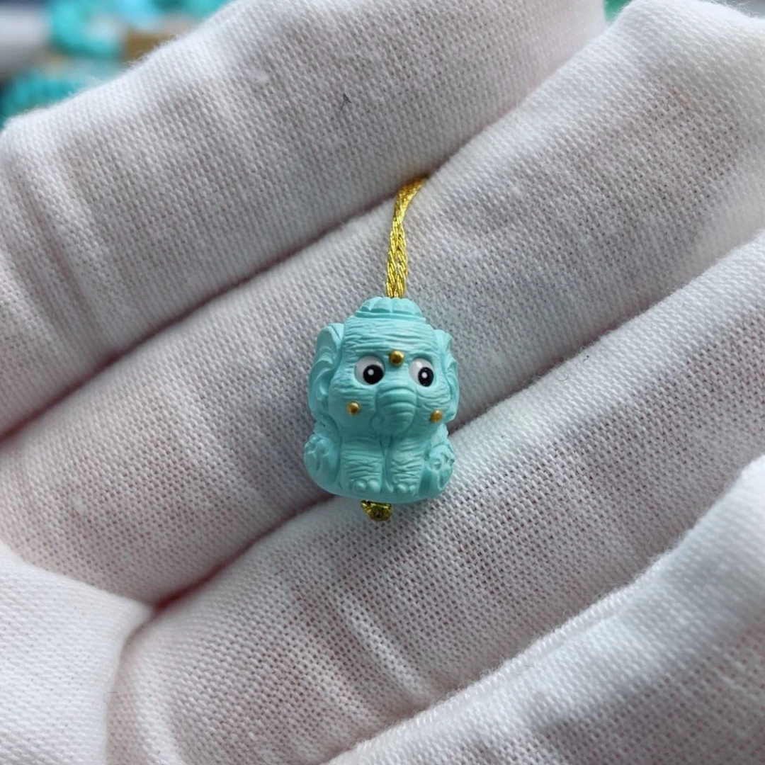 未镶嵌绿松石珠宝奇石