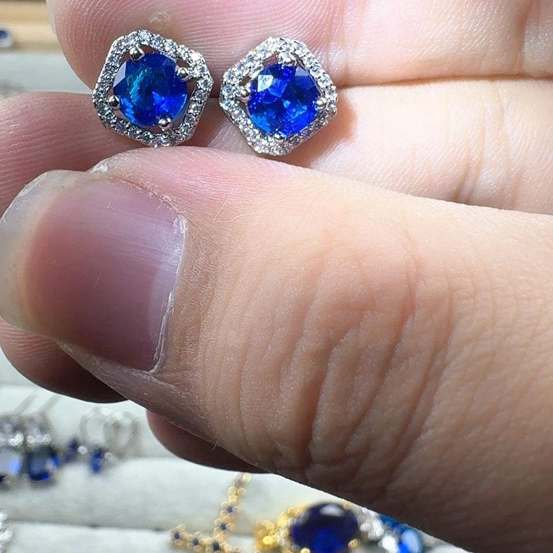 芙蓉石戒指银S925镶嵌