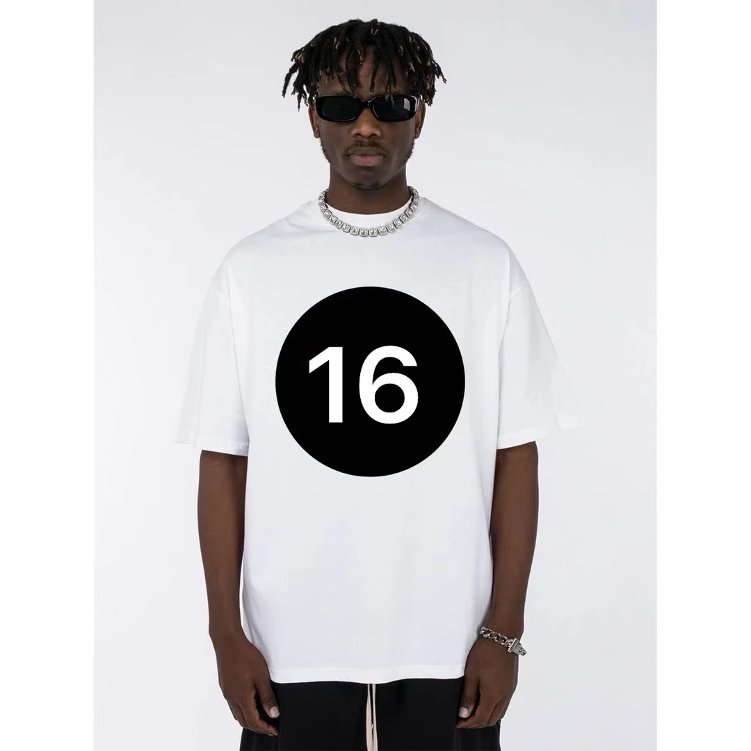 【16号细节款】350克手工珍珠T恤男女同款1