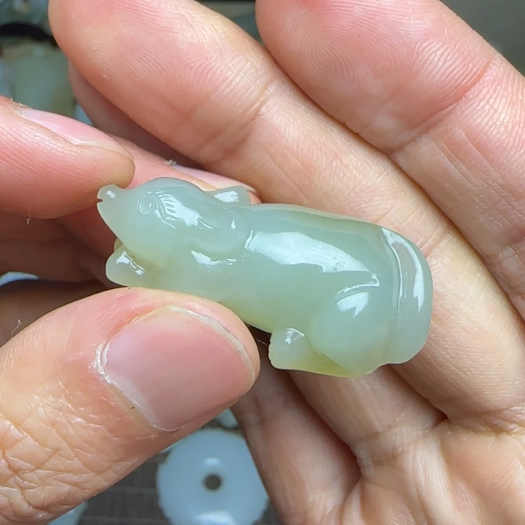 和田玉挂件未镶嵌