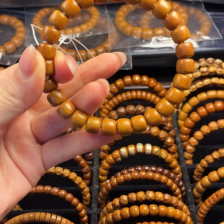 小***冷手串紫金鼠老型手串9.4