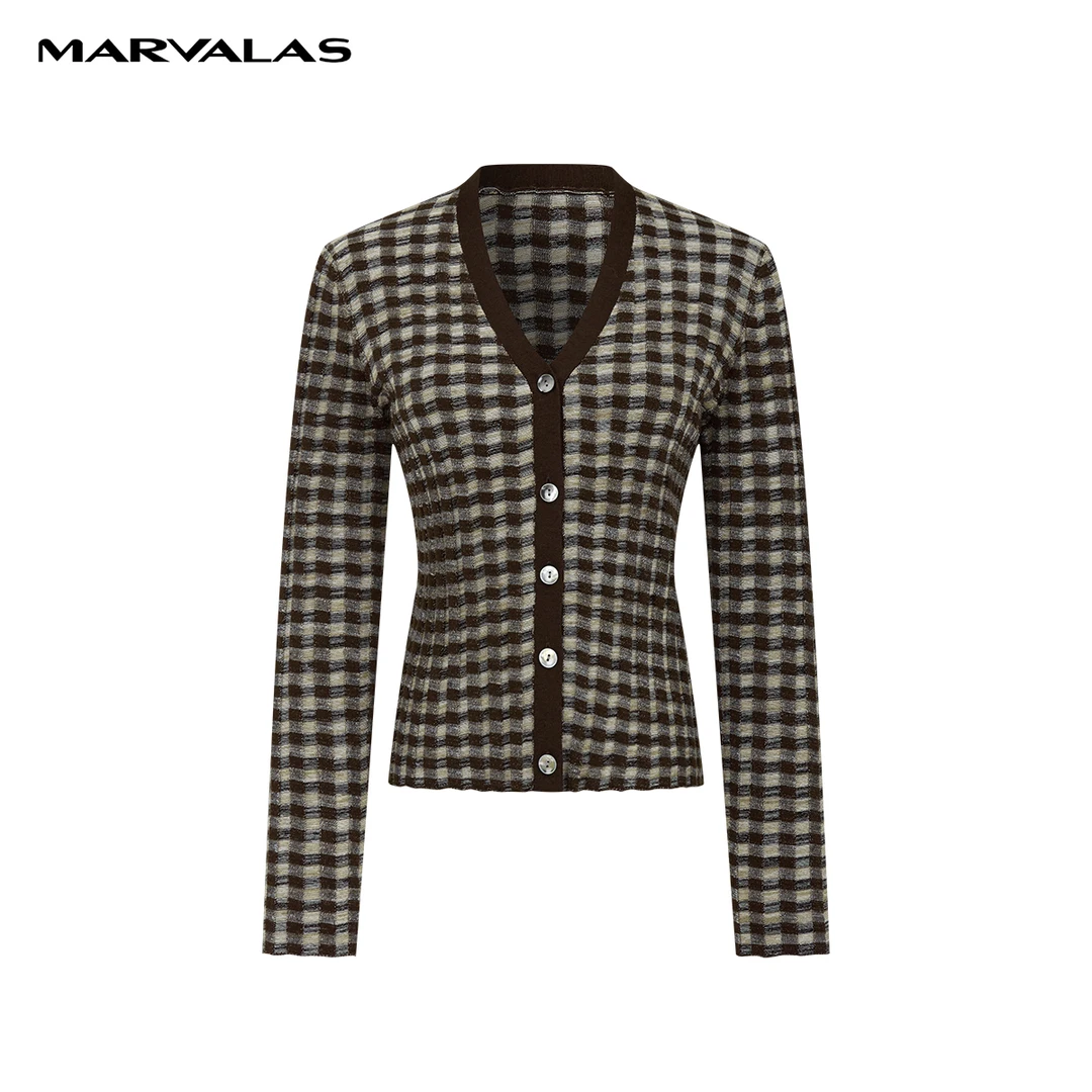 【婷婷专属】针织开衫排扣式百搭M731307396