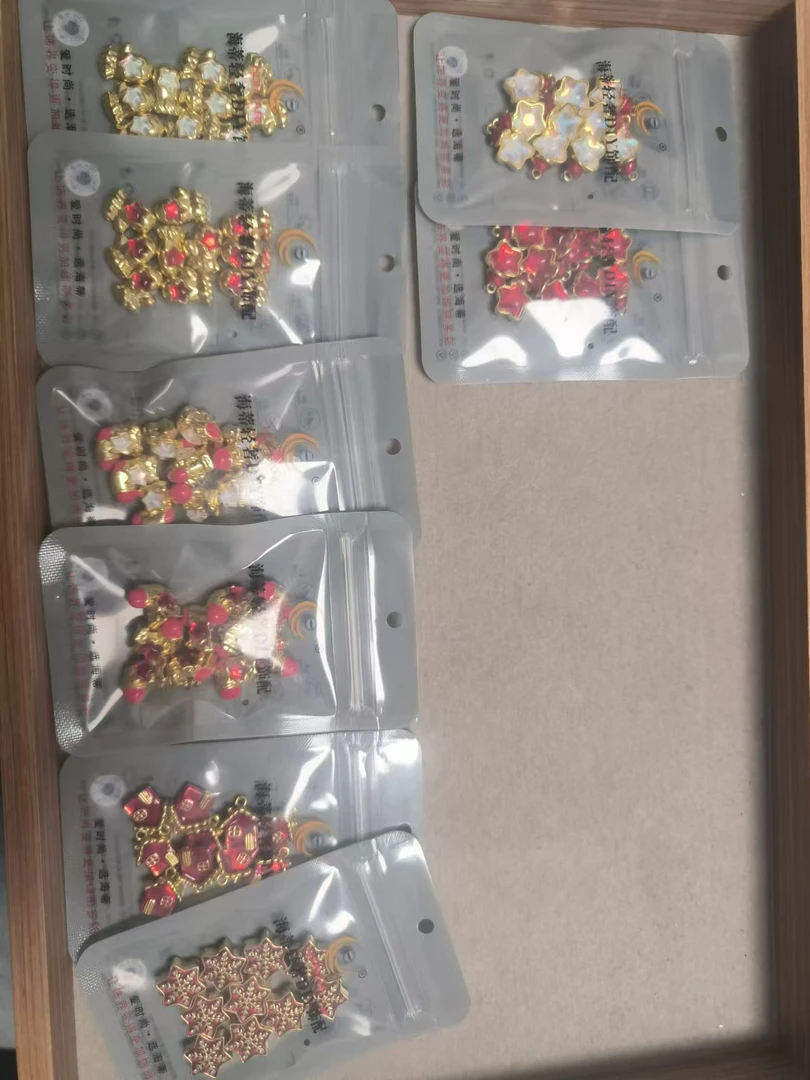 妮妮精选 【海家限定】圣诞合金系列穿珠吊坠（新款）