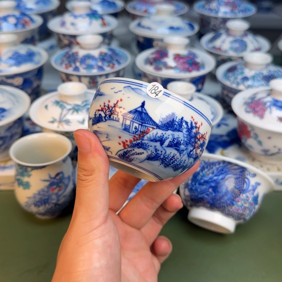 彦祖纯手工手绘茶具184