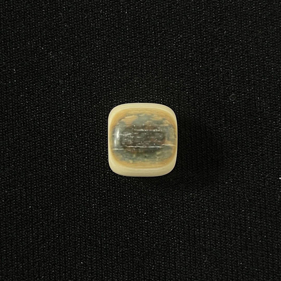 PF104 蓝眼桶珠 只做天然猛犸牙