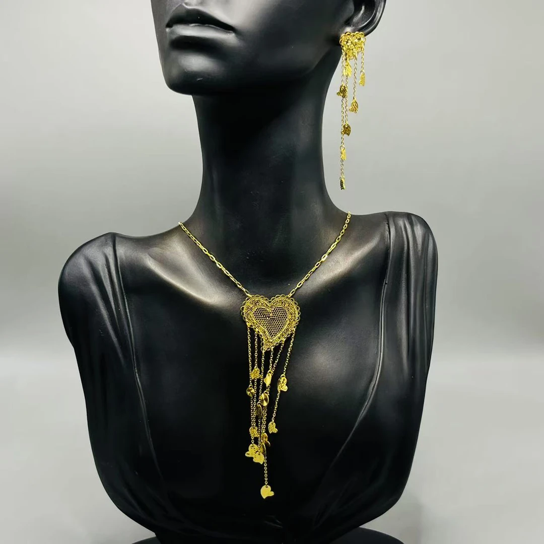 A播 17.54g足金999套链d