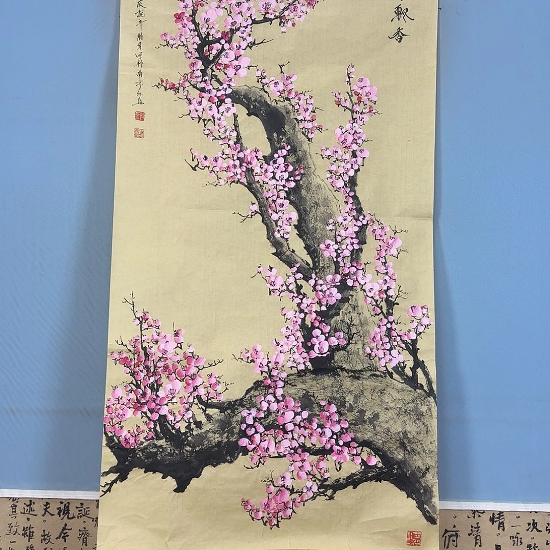 国画1985 牡丹一如您的脸颊