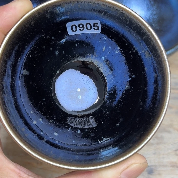 茶盏沐雨茶器柴烧主人杯