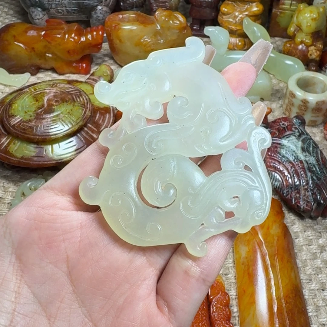 吊坠白玉菩提挂件