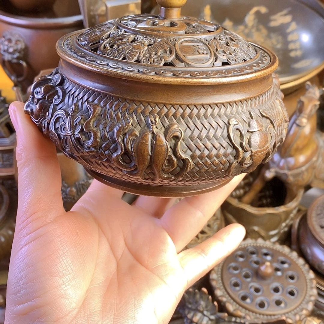僧**雨铜器工艺精湛工艺