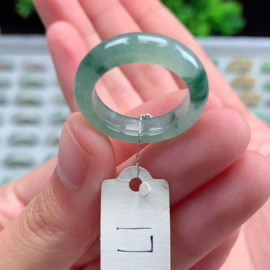 未镶嵌戒指翡翠天然