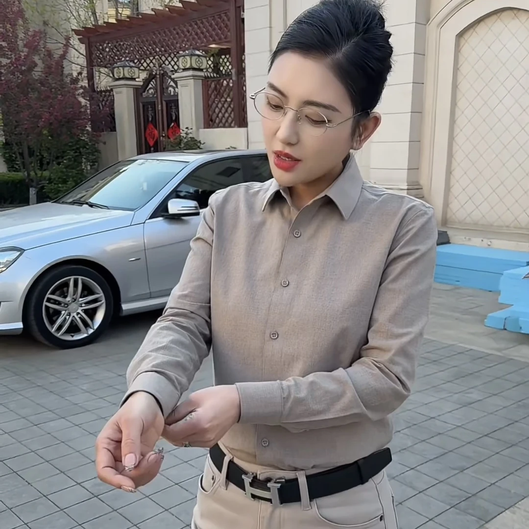 ［新疆长绒棉］春夏纯棉男士磨毛舒适亲肤柔软长袖商务休闲衬衫