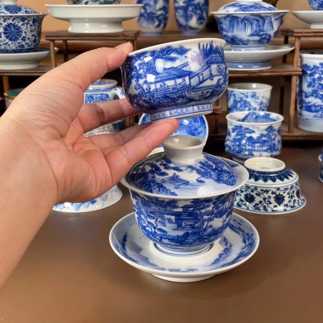 景德镇陶瓷手工手绘