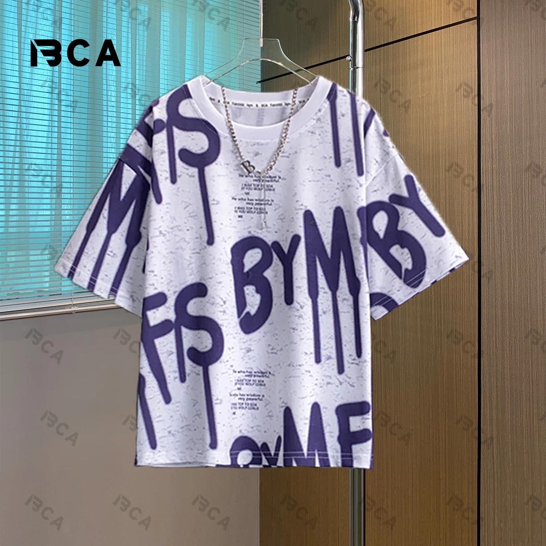 BCA 中大童 青少年休闲夏季短袖T恤DF-T恤2296