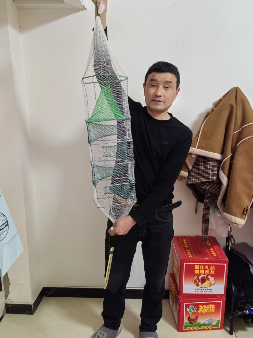 华哥白色有结13X19四门黄鳝泥鳅龙虾笼拍一发10