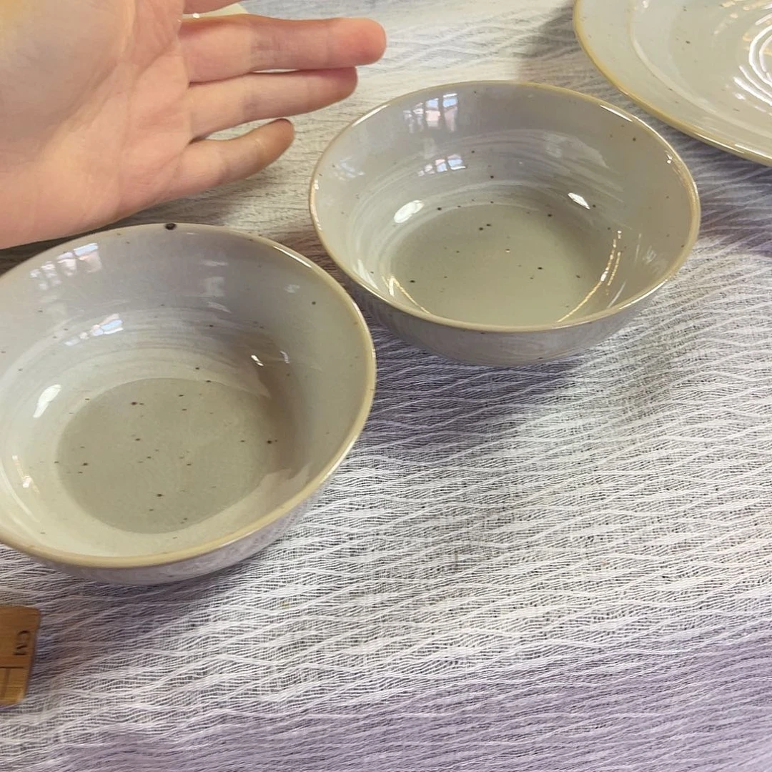 .****橘吉刷毛目干饭碗