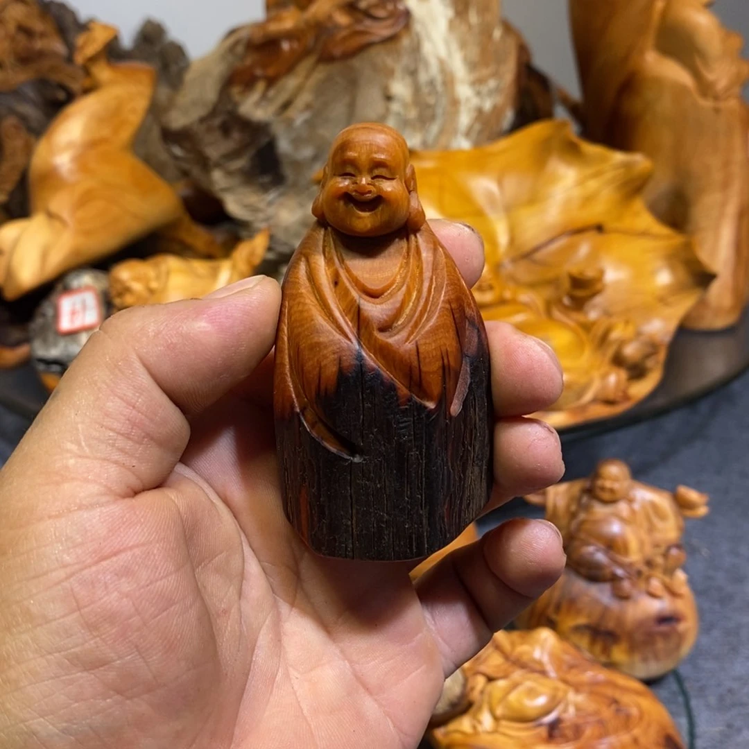 柏木（崖柏）木雕工艺品摆件家居手把件