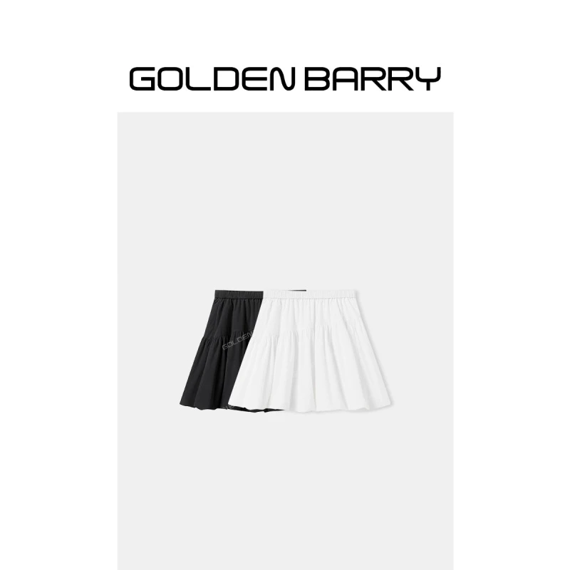 GOLDENBARRY|GB060811010奶芙蓬蓬花苞短裙