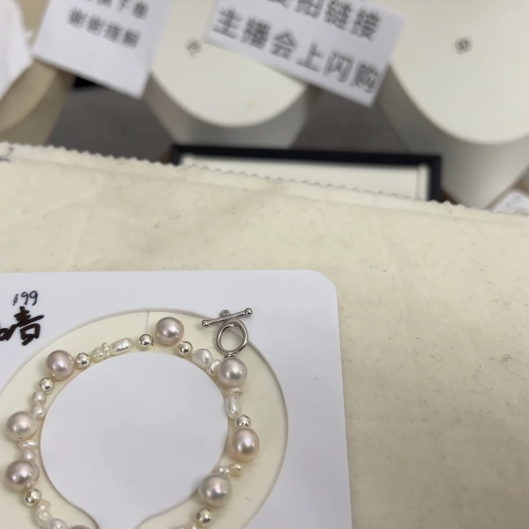 淡水珍珠耳饰银S925镶嵌椿椿